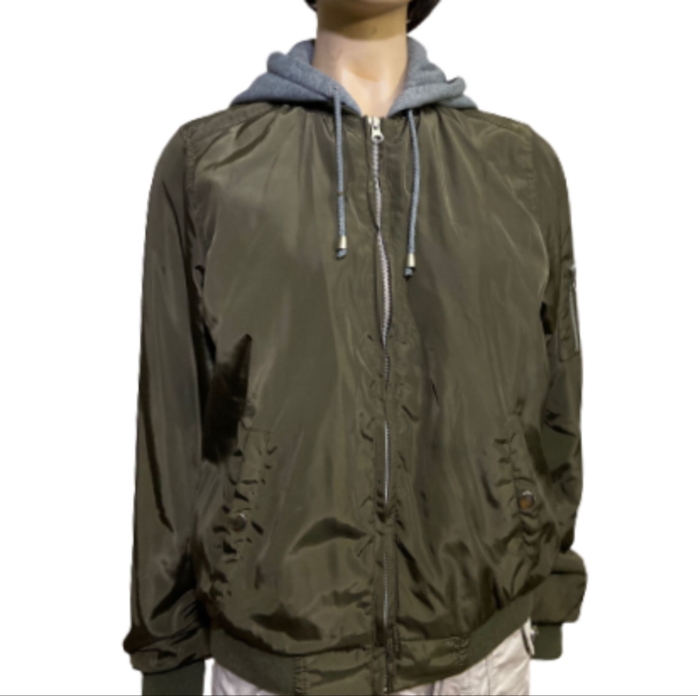 Large Army Green Spring Jacket
